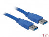 Delock 82534 Cable Usb 3.0 Type-A Male > Usb 3.0 Type-A Male 1 M Blue