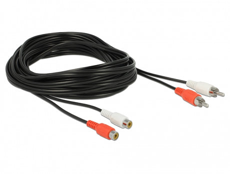 Delock 85807 Rca Extension Cable 5 M