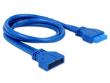 Delock 82943 Extension Cable Usb 3.0 Pin Header Male To Female