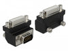 Delock 65425 Adapter Dvi 24+5 Pin Female > Vga 15 Pin Male 90° Angled