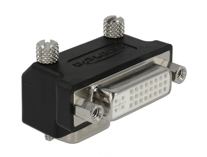 Delock 65425 Adapter Dvi 24+5 Pin Female > Vga 15 Pin Male 90° Angled