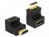 Delock 65071 Adapter Hdmi Male To Hdmi Female 90° Down