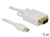 Delock 82922 Mini Displayport To Vga Cable 3 M