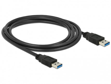 Delock 85062 Cable Usb 3.0 Type-A Male > Usb 3.0 Type-A Male 2.0 M Black