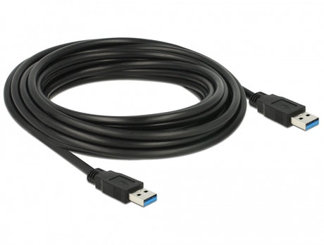 Delock 85064 Cable Usb 3.0 Type-A Male > Usb 3.0 Type-A Male 5.0 M Black