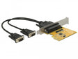 Delock 62996 Pci Express Card To 2 X Serial Rs-232 High Speed 921K Protection