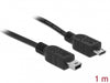 Delock 83177 Cable Usb 2.0 Micro-B Male > Usb Mini Male 1 M