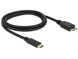 Delock 83677 Usb 10 Gbps Cable Usb Type-C™ Male To Usb Type Micro-B Male 1 M