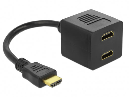 Delock 65056 Adapter Hdmi Male To 2 X Hdmi Female