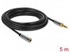 Delock 85783 Stereo Jack Extension Cable 3.5 Mm 3 Pin Male To Female