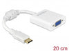 Delock 65348 Adapter Hdmi Mini-C Male > Vga Female White