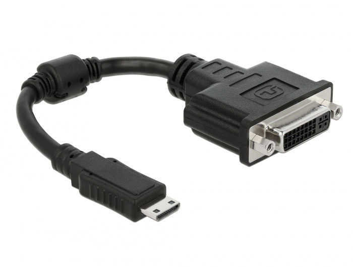 Delock 65564 Adapter Hdmi Mini-C Male > Dvi 24+5 Female 20 Cm