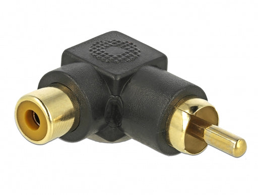 Delock 66168 Rca Adapter Male To Female Angled