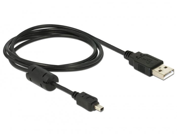 Delock 82113 Camera Cable Usb-B Mini 4 Pin Male To Usb-A 1,5 M Male