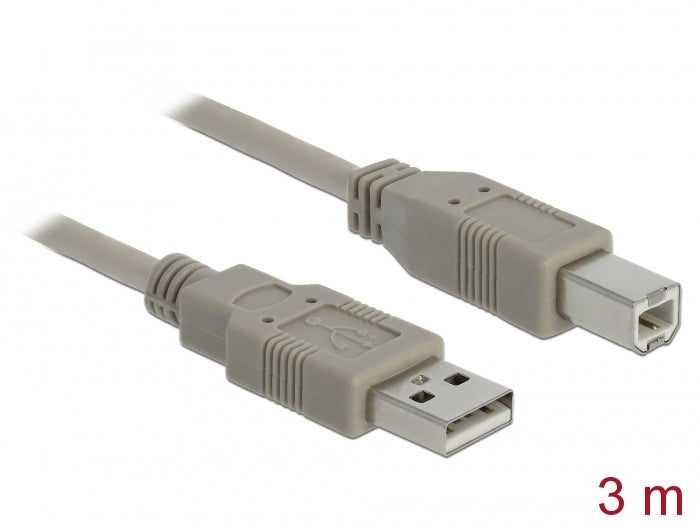 Delock 82216 Cable Usb 2.0 Type-A Male > Usb 2.0 Type-B Male 3 M