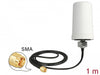 Delock 89486 Wlan 802.11 Ac/A/H/B/G/N Antenna Sma Plug 1.4 - 3.0 Dbi