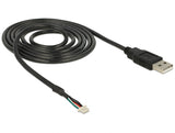 Delock 95985 Connection Cable Usb 2.0 Type-A Male > 5 Pin Camera Plug