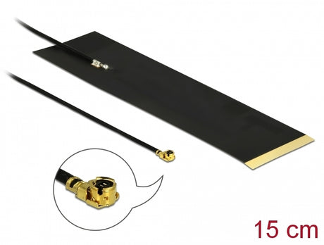 Delock 12612 Lte Antenna I-Pex Inc., Mhf® I Plug 1.9 - 3.9 Dbi 1.13