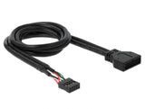 Delock 83777 Cable Usb 2.0 Pin Header Female > Usb 3.0 Pin Header Male 60 Cm