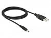 Delock 82377 Usb Power Cable To Dc 3.5 X 1.35 Mm Male 1.5 M