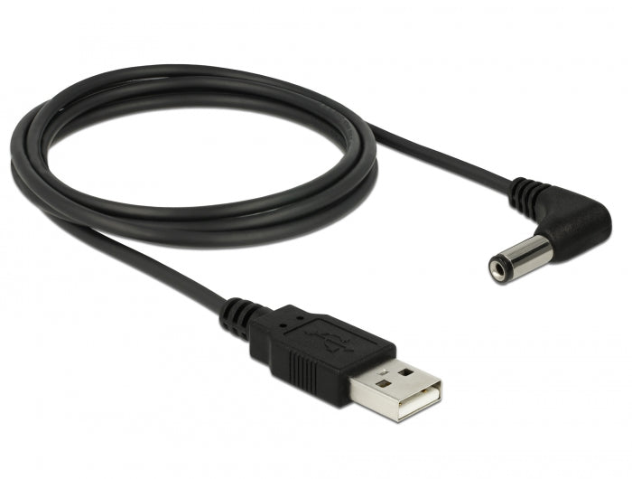 Delock 83578 Cable Usb Power > Dc 5.5 X 2.1 Mm Male 90° 1.5 M