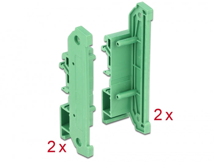 Delock 66064 Din Rail Side Panel For Board Holder 4 Pieces