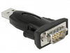 Delock 61425 Adapter Usb 2.0 Type-A > 1 X Serial Db9 Rs-232