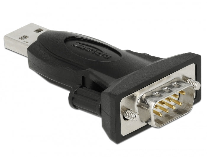 Delock 61425 Adapter Usb 2.0 Type-A > 1 X Serial Db9 Rs-232