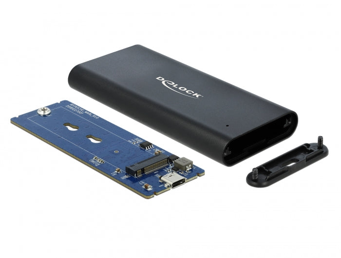 Delock 42614 External Enclosure For M.2 Nvme Pcie Ssd W/ Superspeed Usb 10 Gbps