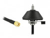 Delock 12589 Antenna Base M6 With Connection Cable Rg-58 C/U 3 M Sma Plug Black