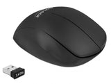 Delock 12598 Ergonomic Usb Mouse - Wireless