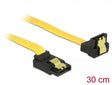 Delock 82820 Sata 6 Gb/S Cable Upwards Angled To Downwards Angled 30 Cm Yellow