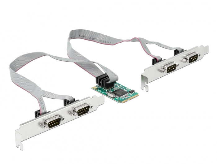 Delock 95243 Mini Pcie Card > 4 X Serial Rs-232