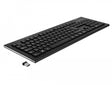 Delock 12671 Usb Keyboard 2.4 Ghz Wireless Black (Water-Drop )