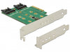 Delock 89518 Pci Express Card > 3 X M.2 Slot - Low Profile Form Factor