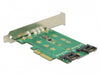 Delock 89518 Pci Express Card > 3 X M.2 Slot - Low Profile Form Factor