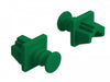 Delock 86512 Dust Cover For Rj45 Jack 10 Pieces Green