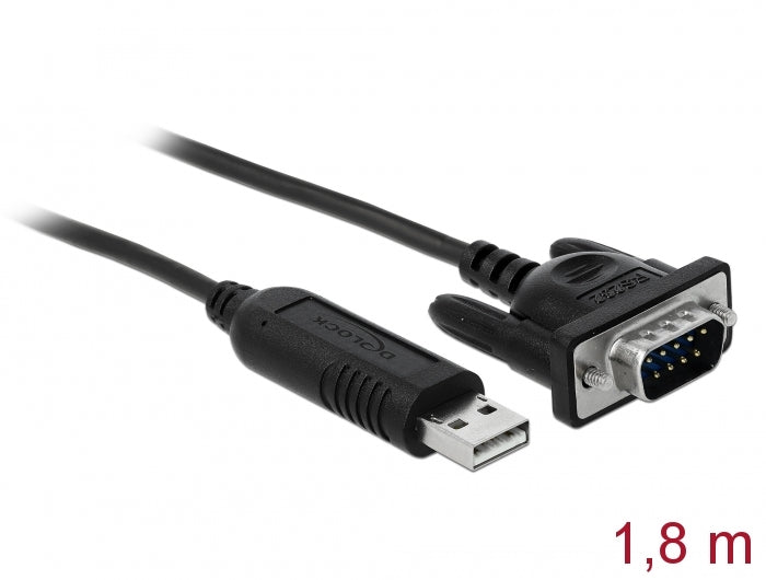 Delock 66282 Usb 2.0 To Serial Rs-232 Adapter