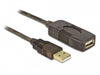 Delock 83453 Cable Usb 2.0 Extension, Active 30 M