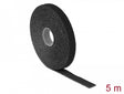 Delock 18711 Hook-And-Loop Tape On Roll L 5 M X W 13 Mm Black