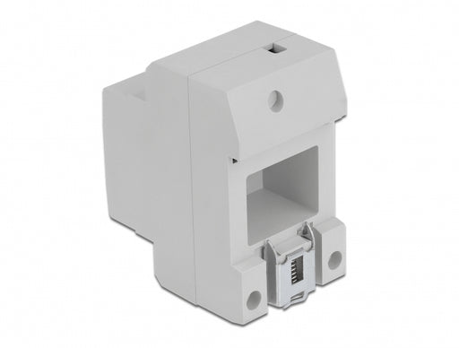 Delock 11472 Power Socket With A Side Grounding Contact For Din Rail 5 Pieces