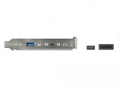 Delock 89934 Usb 3.1 Slot Bracket With 1 X Usb Type-C™ And 1 X Usb Type-A Port