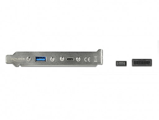 Delock 89934 Usb 3.1 Slot Bracket With 1 X Usb Type-C™ And 1 X Usb Type-A Port