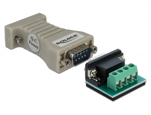 Delock 64140 Converter 1 X Serial Rs-232 Db9 To 1 X Serial Rs-485