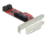 Delock 89384 Pci Express X2 Card > 10 X Internal Sata 6 Gb/S