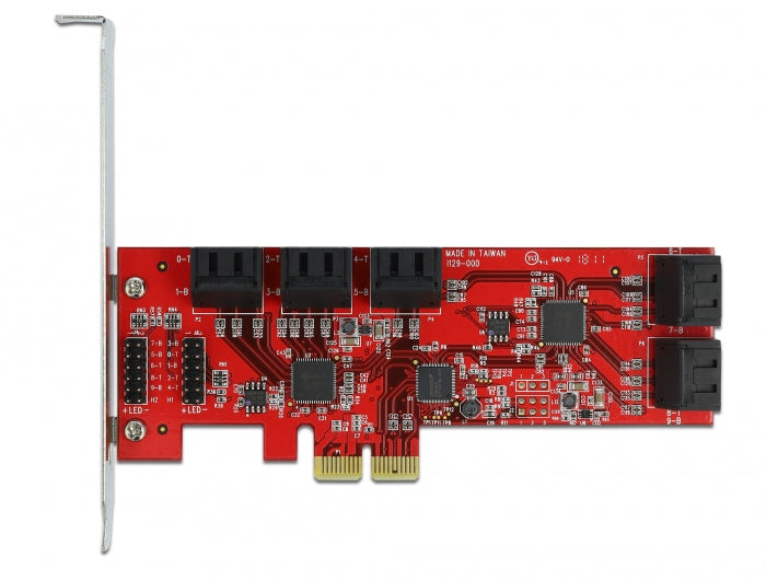 Delock 89384 Pci Express X2 Card > 10 X Internal Sata 6 Gb/S