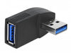 Delock 65341 Adapter Usb 3.0 Male-Female Angled 90° Horizontal