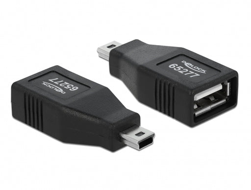 Delock 65277 Adapter Usb 2.0-A Female To Mini Usb Male