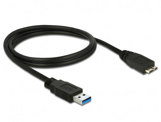 Delock 85072 Cable Usb 3.0 Type-A Male > Usb 3.0 Type Micro-B Male 1.0 M Black