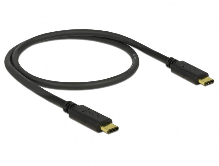 Delock 83672 Usb 2.0 Cable Type-C To Type-C 0.5 M 3 A